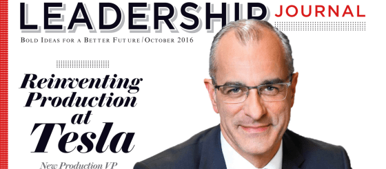 Manufacturing Leadership Titel Oktober 2016