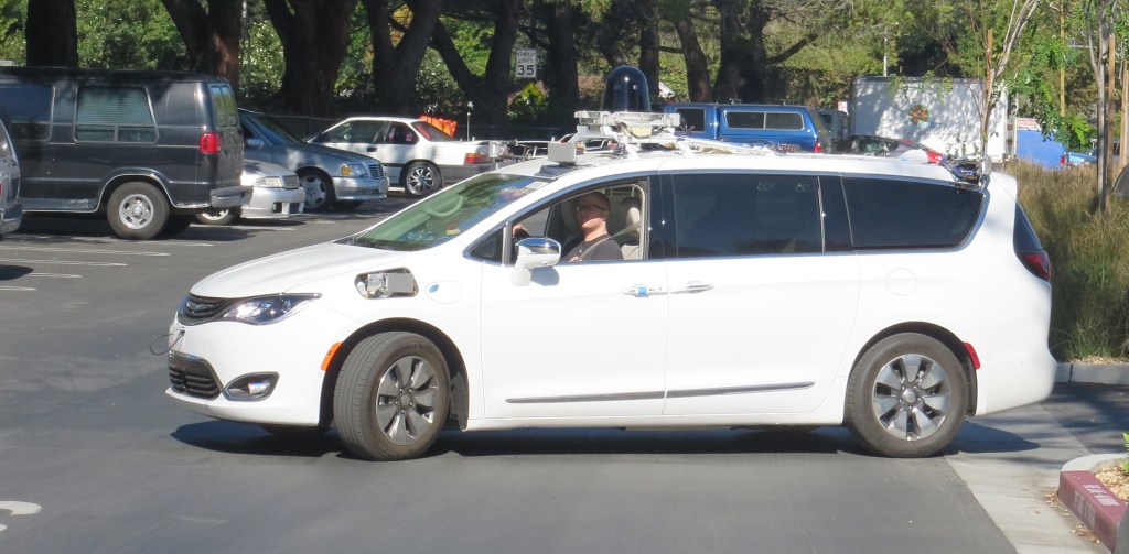 Google Chrysler Pacifica Minivan - Photo credit Hannes Möseneder